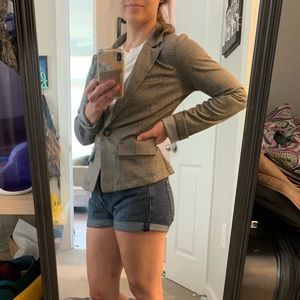 Blazer/jacket plaid blazer